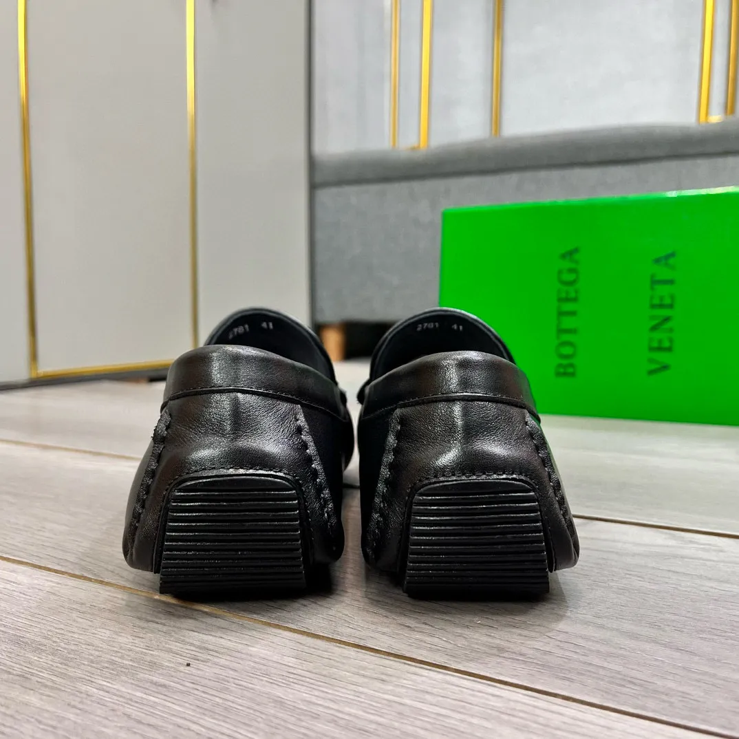 Factory price: 400💰BV new men's shoes original replica👉👉High-end men's casual beanie shoes/💞driving shoes! 🔊Upper imported cowhide woven, ☑️Sheepskin lining, one-step design, light and smart ☮☮Suitable for all kinds of travel, exclusive new style, real shot, size 38-44, (45 can be customized)
